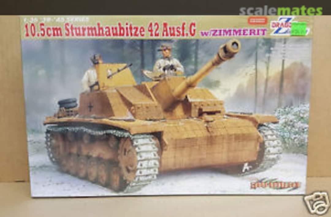 Boxart 10,5cm Sturmhaubitze 42 Ausf. G 6454 Cyber Hobby Boxart 10,5cm Sturmhaubitze 42 Ausf. G 6454 Cyber Hobby