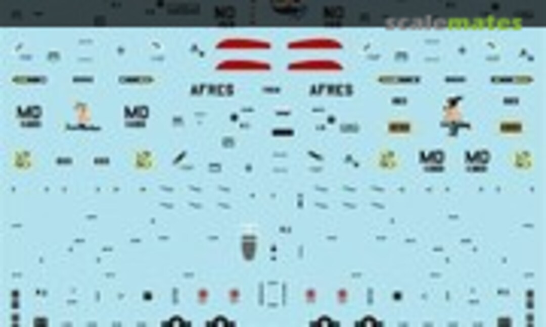 1:144 USAF A-10A Thunderbolt II Pinup Girl #2 (MYK Design A-546) A-546