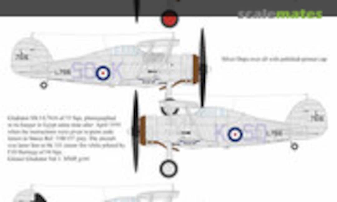 1:32 Gloster Gladiator Mk.1/Sea Gladiator (AIMS 32D019) 32D019