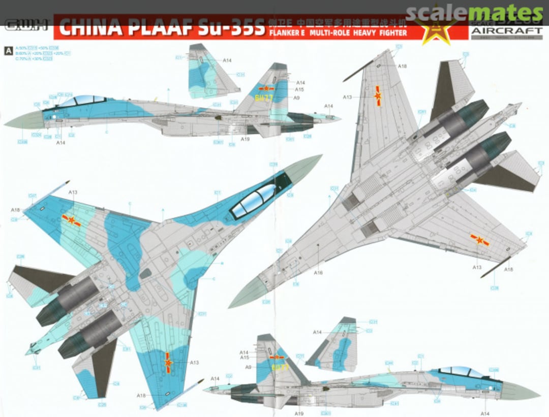 Contents Su-35S Flanker E S7206 Great Wall Hobby Contents Su-35S Flanker E S7206 Great Wall Hobby