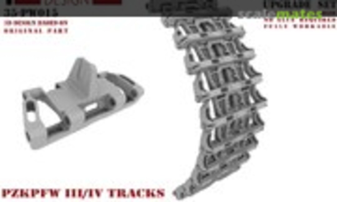 1:35 Panzer III/IV Type 7 Tracks (Panzerwerk design 35PW-015)