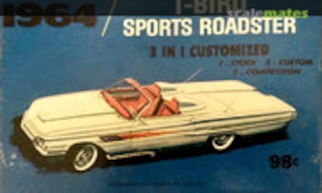 1:32 1964 T-Bird Sports Roadster (Palmer Plastics 6403)