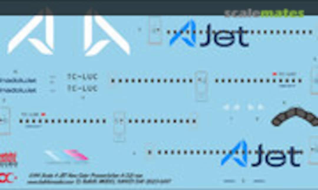 1:144 Airbus A-321 neo (Babibi model Dat-01197) Dat-01197