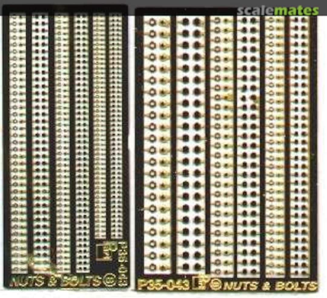 Boxart Sruby i nakretki / Nuts & Bolts P35-043 Part Boxart Sruby i nakretki / Nuts & Bolts P35-043 Part