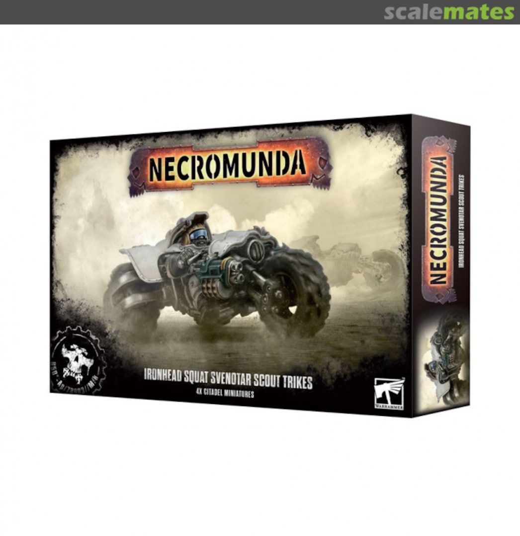 Boxart Ironhead Squat Svenotar Scout Trikes 301-54 Games Workshop Boxart Ironhead Squat Svenotar Scout Trikes 301-54 Games Workshop