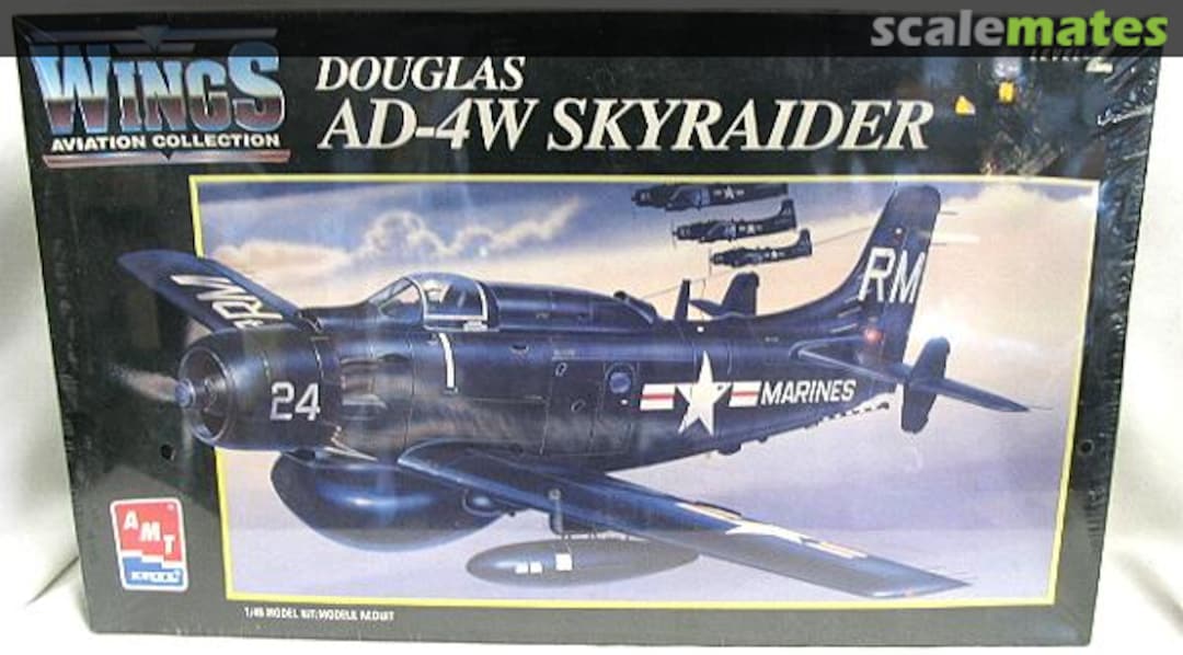 Boxart Douglas AD-4W Skyraider 8622 AMT/ERTL Boxart Douglas AD-4W Skyraider 8622 AMT/ERTL