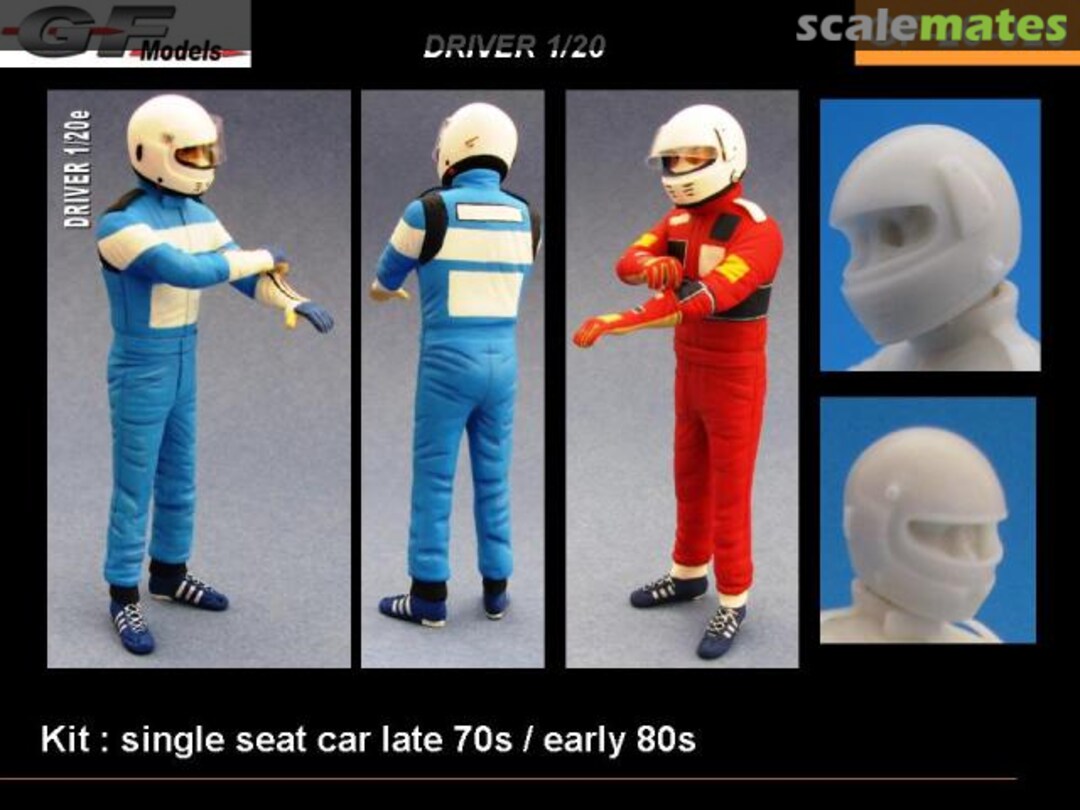 Boxart Driver 1/20 GF-20-020 GF Models Boxart Driver 1/20 GF-20-020 GF Models