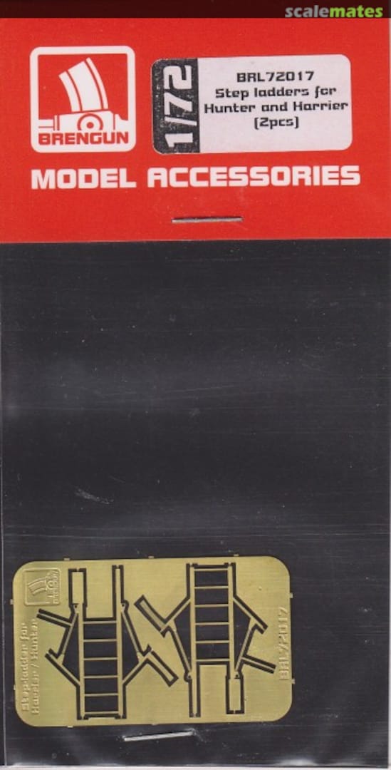 Boxart Step ladders for Hunter and Harrier (2pcs) BRL72017 Brengun Boxart Step ladders for Hunter and Harrier (2pcs) BRL72017 Brengun