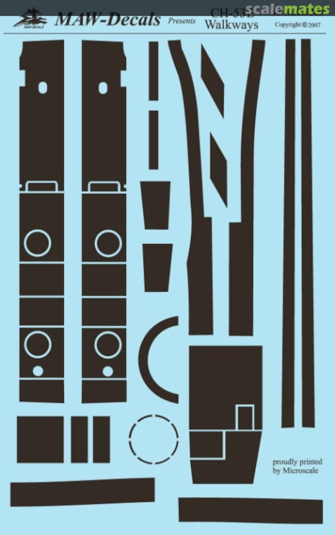 Boxart CH-53E Walkways 48-MAW009 MAW-Decals Boxart CH-53E Walkways 48-MAW009 MAW-Decals