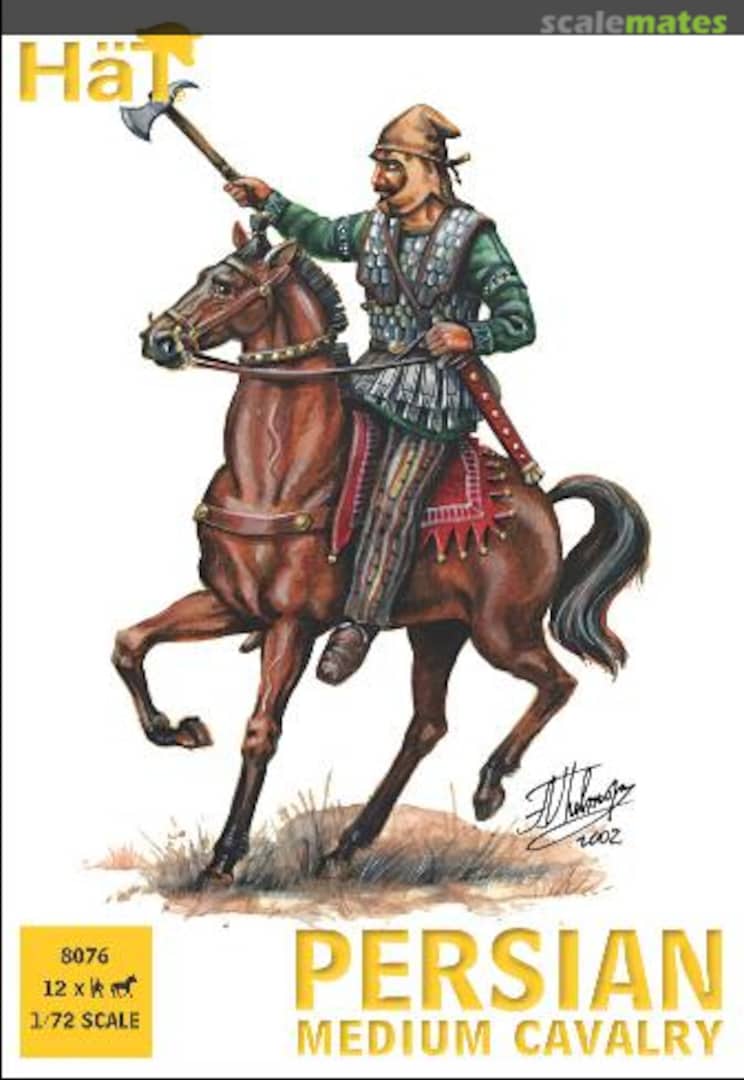 Boxart Persian Medium Cavalry 8076 HäT Boxart Persian Medium Cavalry 8076 HäT