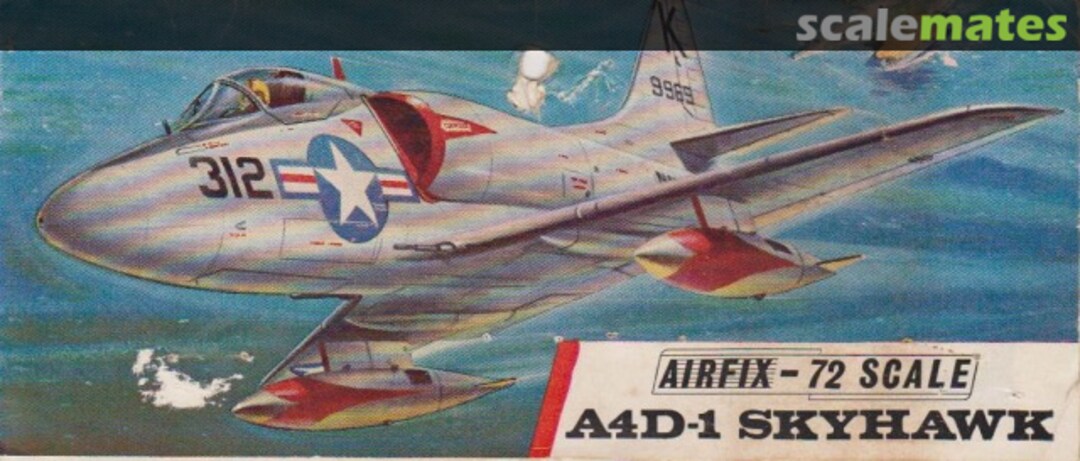 Boxart A4D-1 Skyhawk 102 Airfix Boxart A4D-1 Skyhawk 102 Airfix