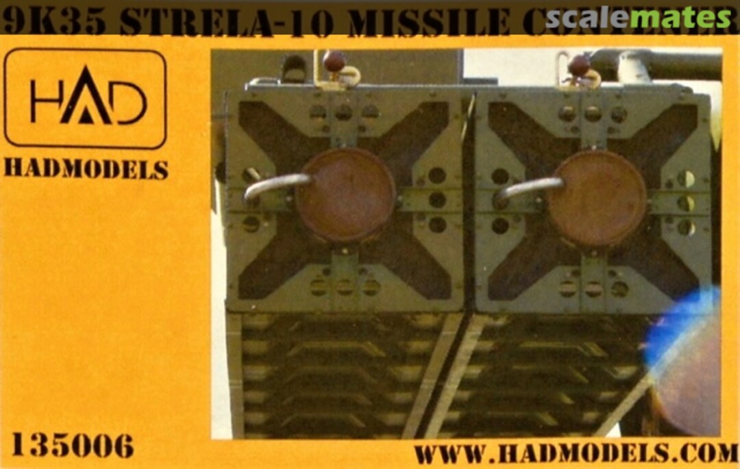 Boxart Strela-10 missile container 135006 HADmodels 