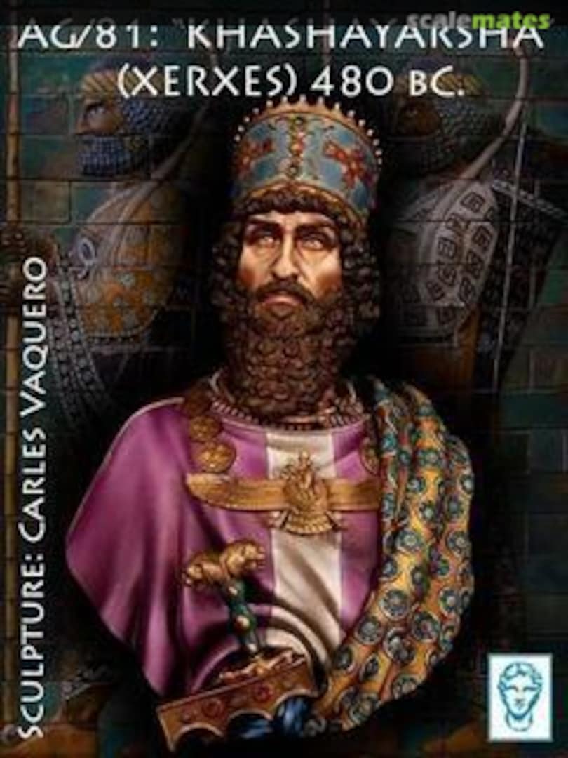 Boxart Khasharshaya (XERXES), Persian King, 480 BC AG/81 Alexandros Models Boxart Khasharshaya (XERXES), Persian King, 480 BC AG/81 Alexandros Models