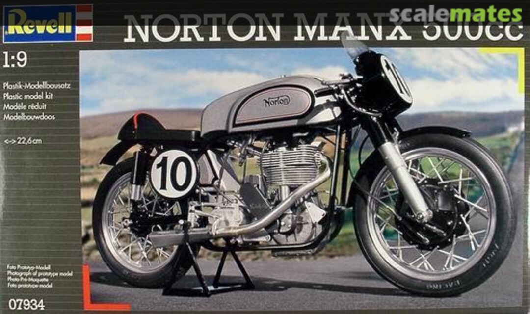 Boxart Norton Manx 500cc 07934 Revell Boxart Norton Manx 500cc 07934 Revell