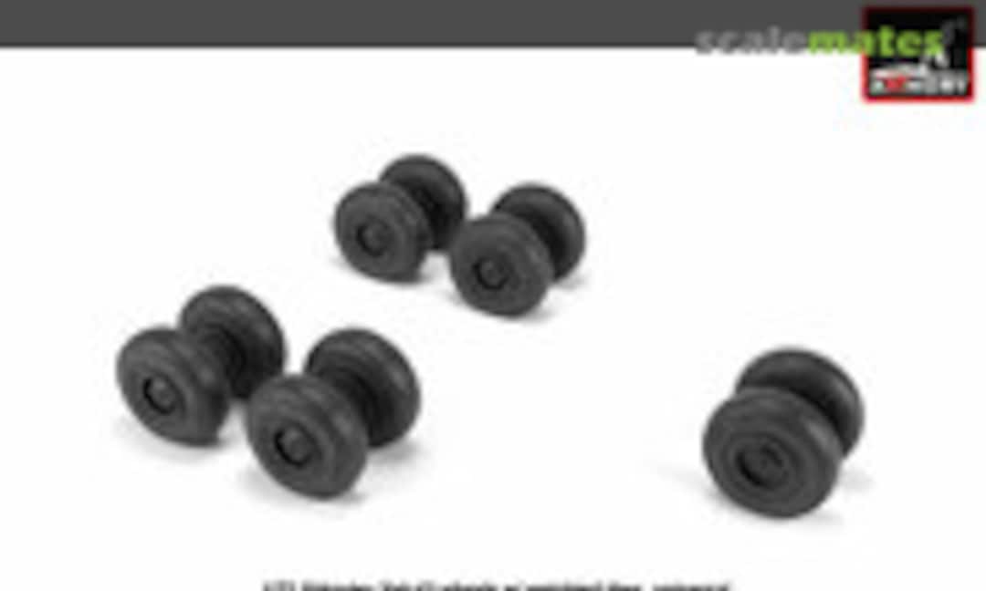 1:72 Yakovlev Yak-42 wheels w/ weighted tires (Armory AW72061) AW72061