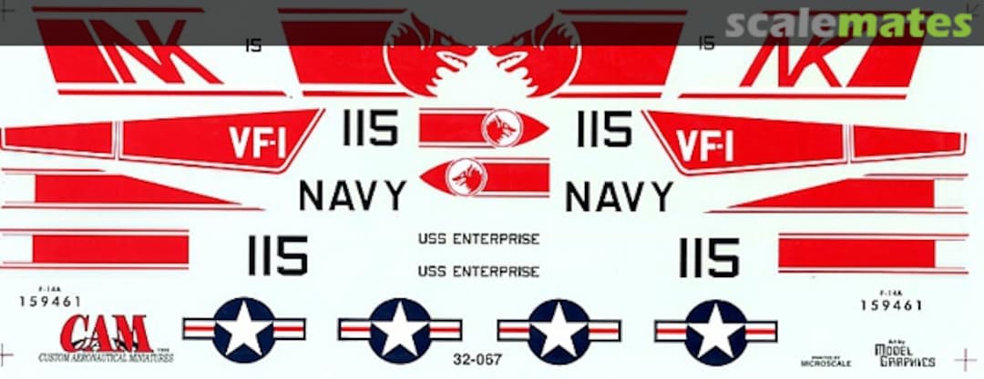 Boxart F-14A Tomcat 32-067 CAM Boxart F-14A Tomcat 32-067 CAM