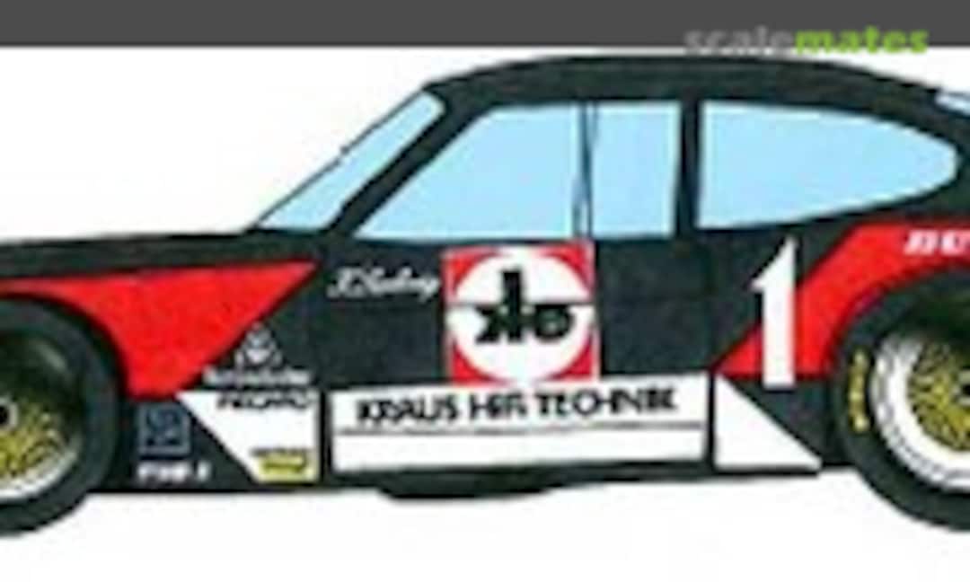 1:24 Ford CAPRI "WURTH" BlackCar (Studio27 ST27-DC700) ST27-DC700