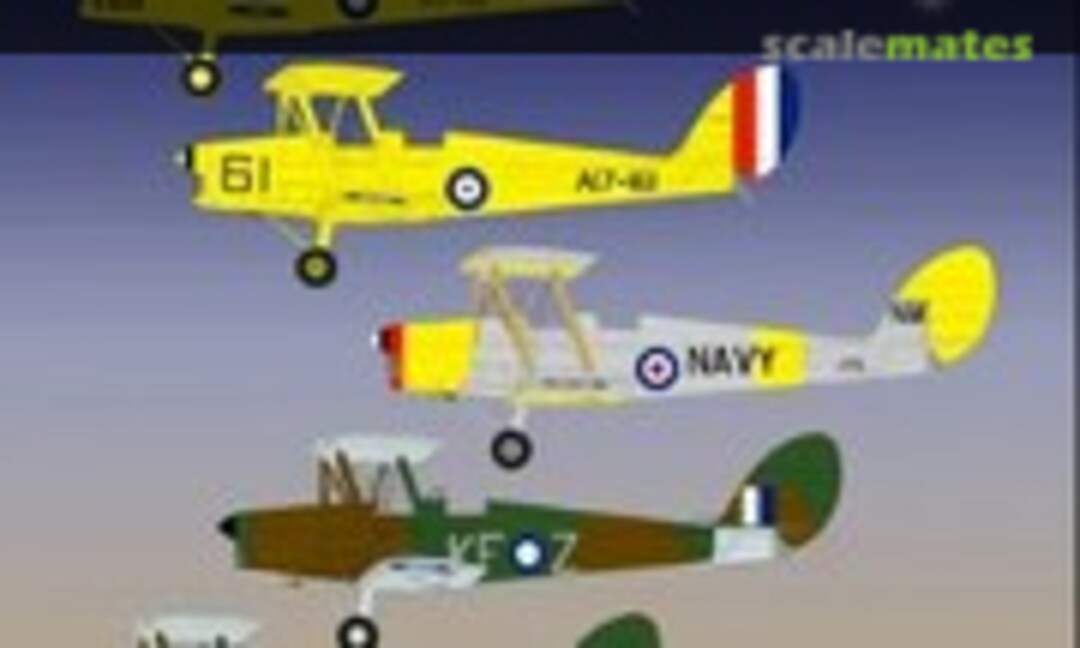 1:72 RAAF DH82 Tiger Moth Decals (Ronin Decals RDS-061(72)) RDS-061(72)