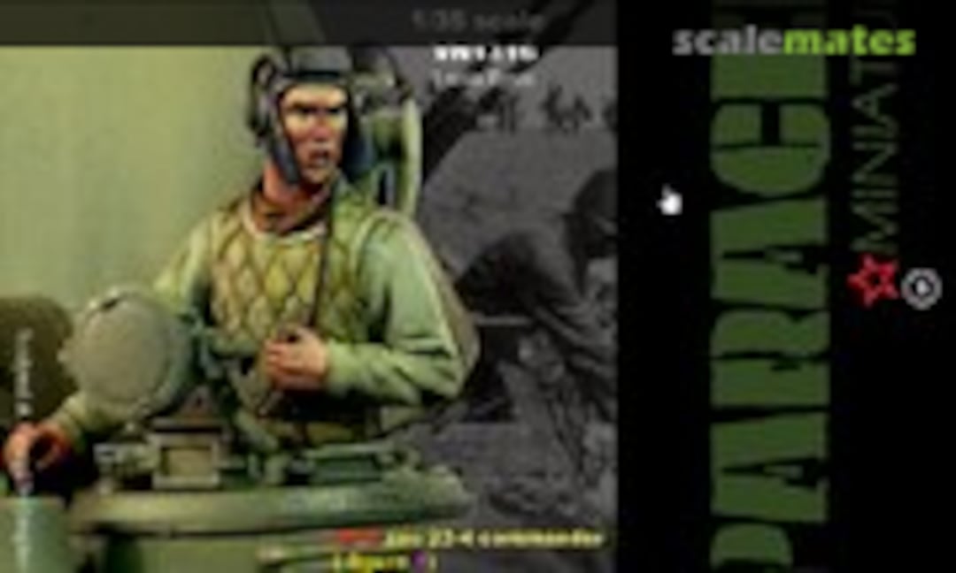 1:35 NVA ZSU 23-4 Commander (Paracel Miniatures VN1316) VN1316