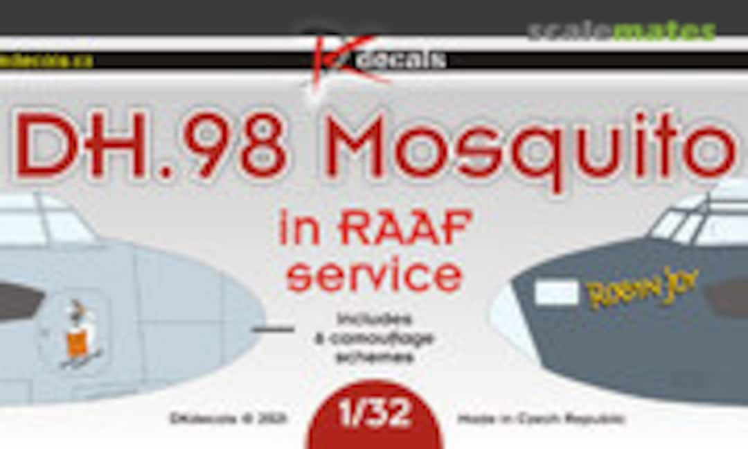 1:32 DH.98 Mosquito in RAAF service (DK Decals 32018) 32018