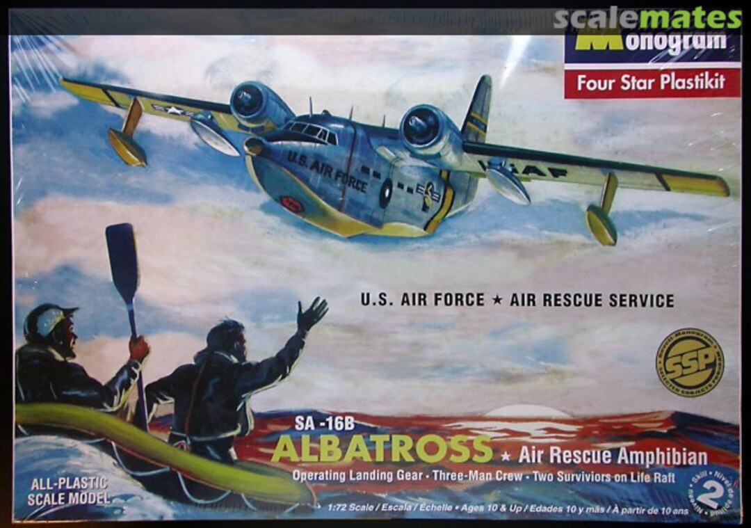 Boxart SA-16B Albatross 85-0020 Monogram Boxart SA-16B Albatross 85-0020 Monogram