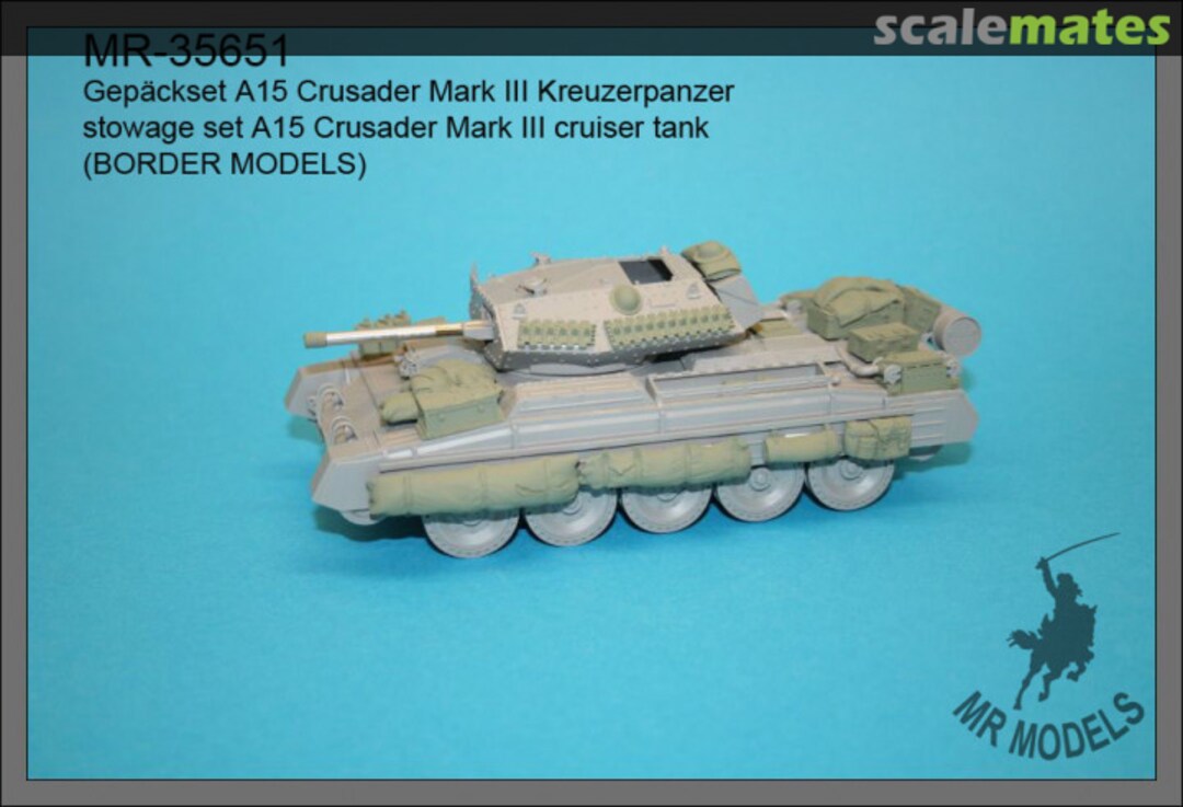 Boxart Stowage set A15 Crusader Mk.III MR-35651 MR Modellbau Boxart Stowage set A15 Crusader Mk.III MR-35651 MR Modellbau