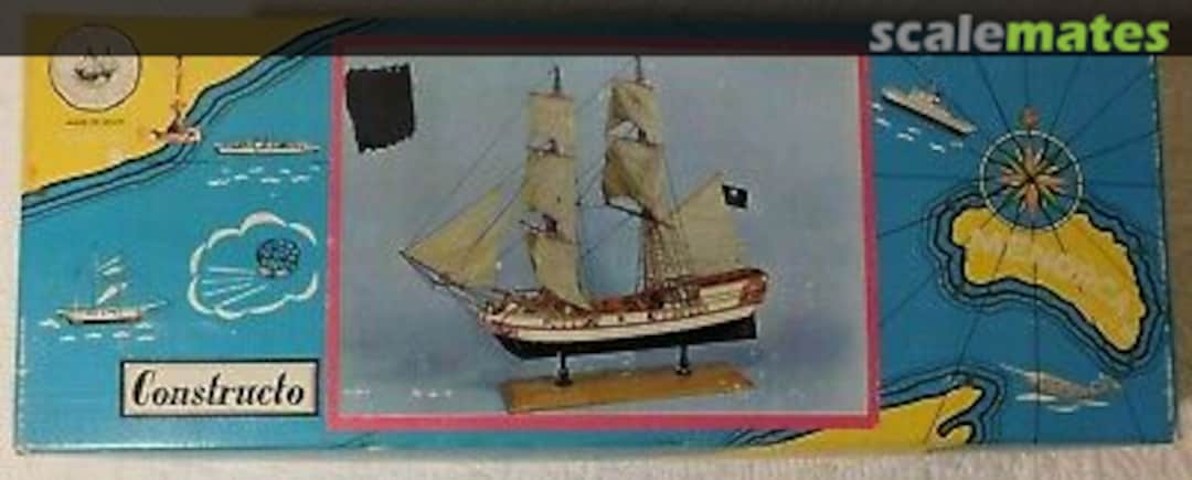 Boxart Pirate Brig A-806 Constructo Boxart Pirate Brig A-806 Constructo