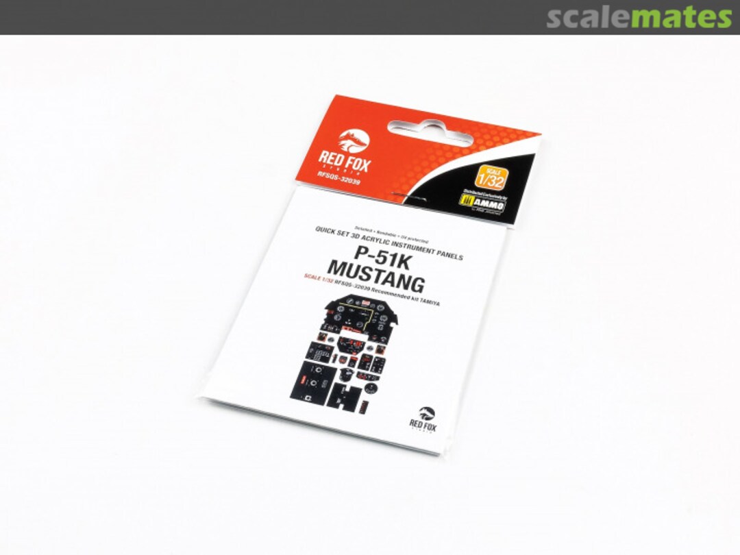 Boxart P-51K Mustang RFSQS-32039 Red Fox Studio Boxart P-51K Mustang RFSQS-32039 Red Fox Studio