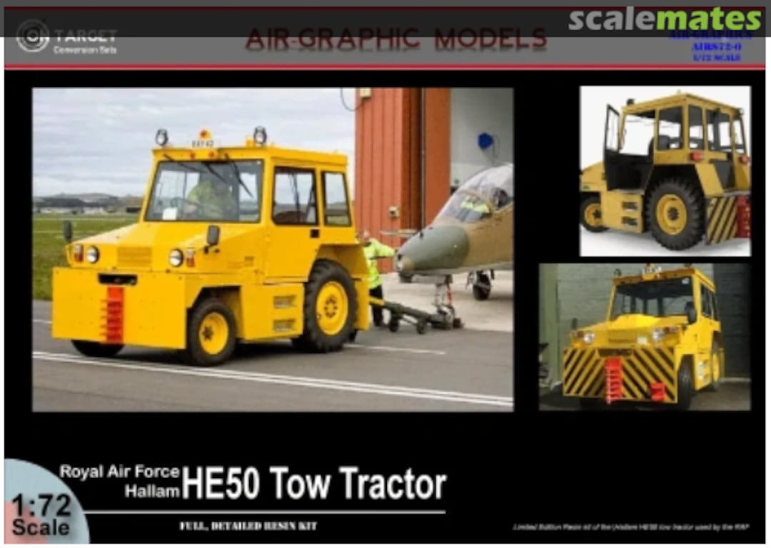 Boxart Hallam HE50 Aircraft Tow Tractor GSE-030 Air-Graphics Models Boxart Hallam HE50 Aircraft Tow Tractor GSE-030 Air-Graphics Models