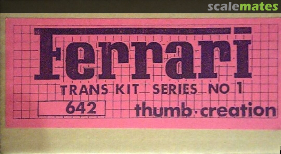 Boxart Ferrari 642 Trans Kit TOM-001 Thumb Creation Boxart Ferrari 642 Trans Kit TOM-001 Thumb Creation
