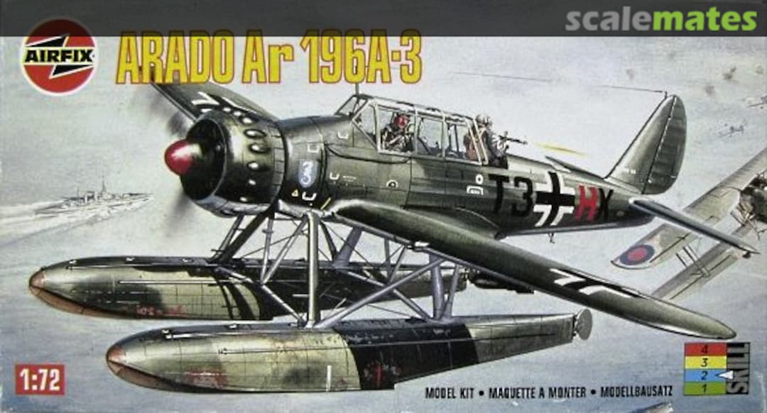 Boxart Arado Ar 196A-3 02019 Airfix Boxart Arado Ar 196A-3 02019 Airfix
