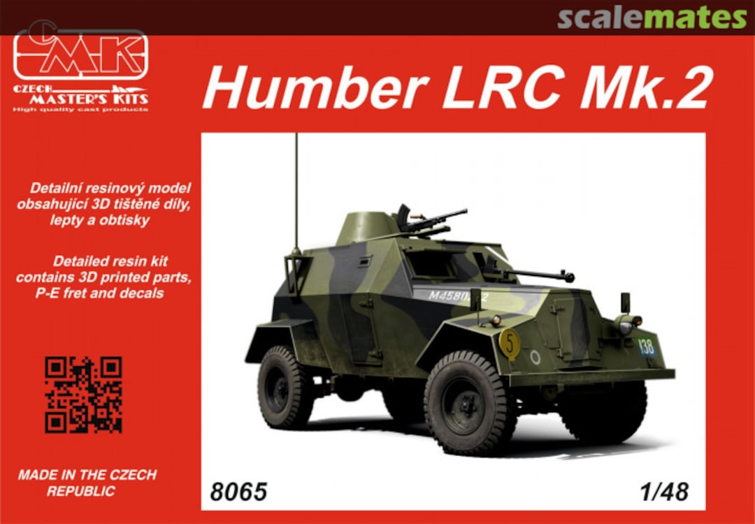 Boxart Humber LRC Mk.2 8065 CMK Boxart Humber LRC Mk.2 8065 CMK