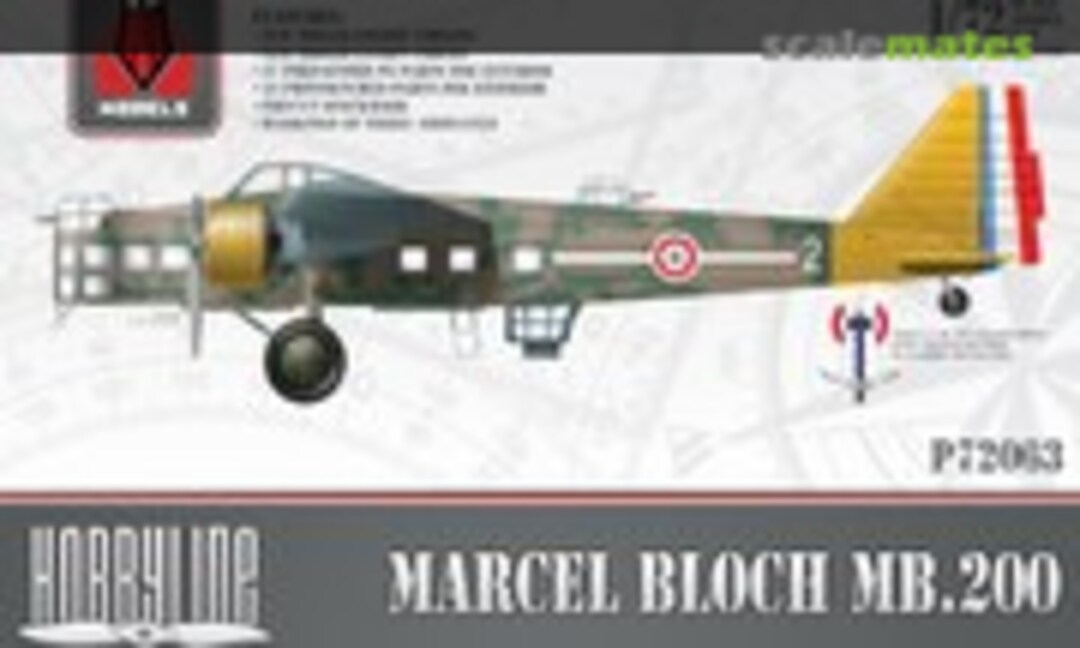1:72 Marcel Bloch MB.200 (KP Models P72063)