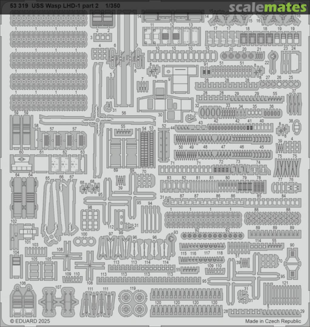 Boxart USS Wasp LHD-1 Part 2 53319 Eduard Boxart USS Wasp LHD-1 Part 2 53319 Eduard