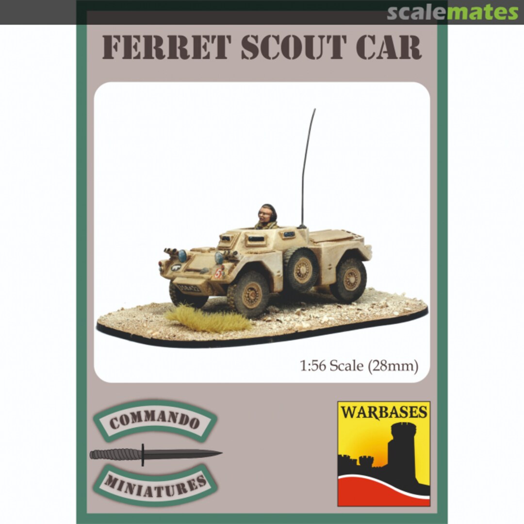 Boxart Ferret Scout Car  Commando Miniatures