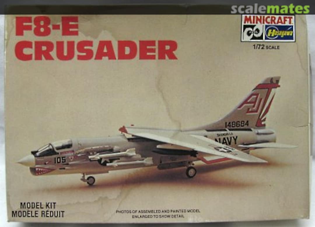 Boxart F8-E Crusader 1146 Minicraft Hasegawa Boxart F8-E Crusader 1146 Minicraft Hasegawa