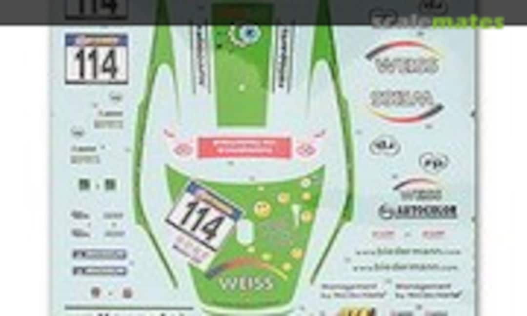 1:24 Porsche 911 GT3 RSR Biedermann Motech (Hobby Design HD04-0053)