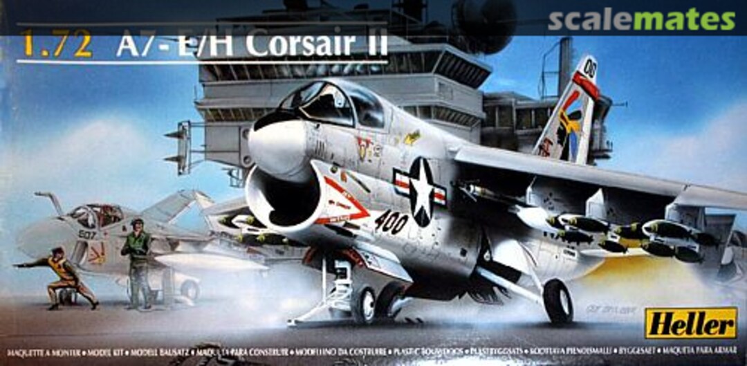 Boxart A7-E/H Corsair II 80329 Heller Boxart A7-E/H Corsair II 80329 Heller