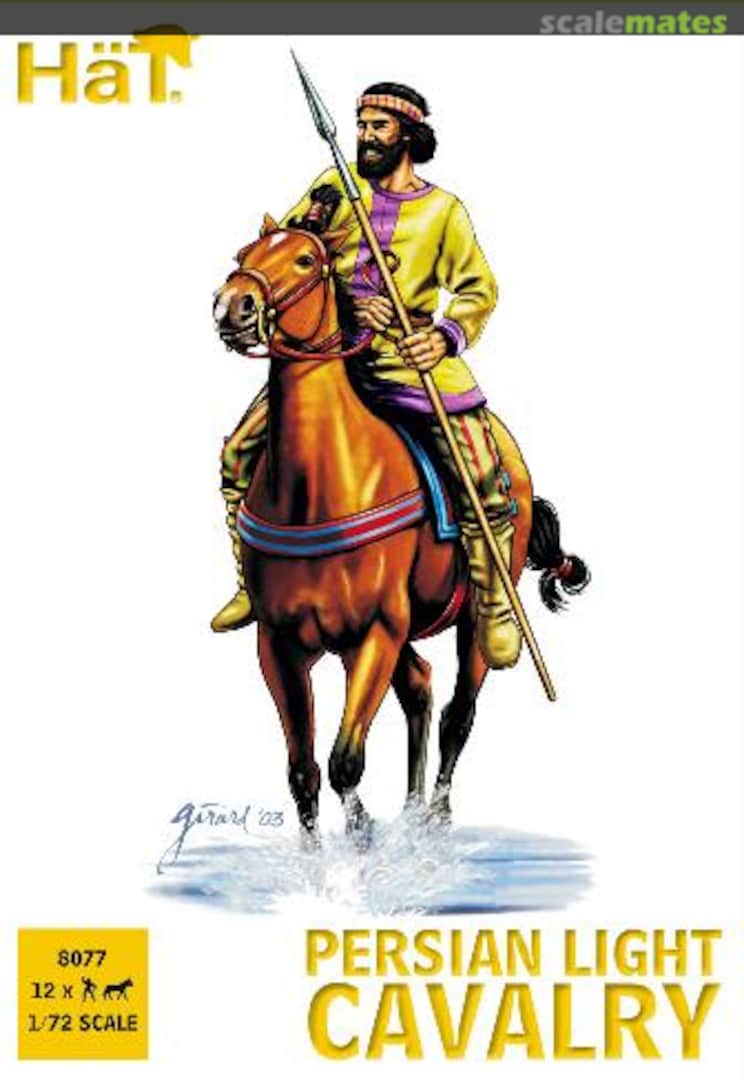 Boxart Persian Light Cavalry 8077 HäT Boxart Persian Light Cavalry 8077 HäT