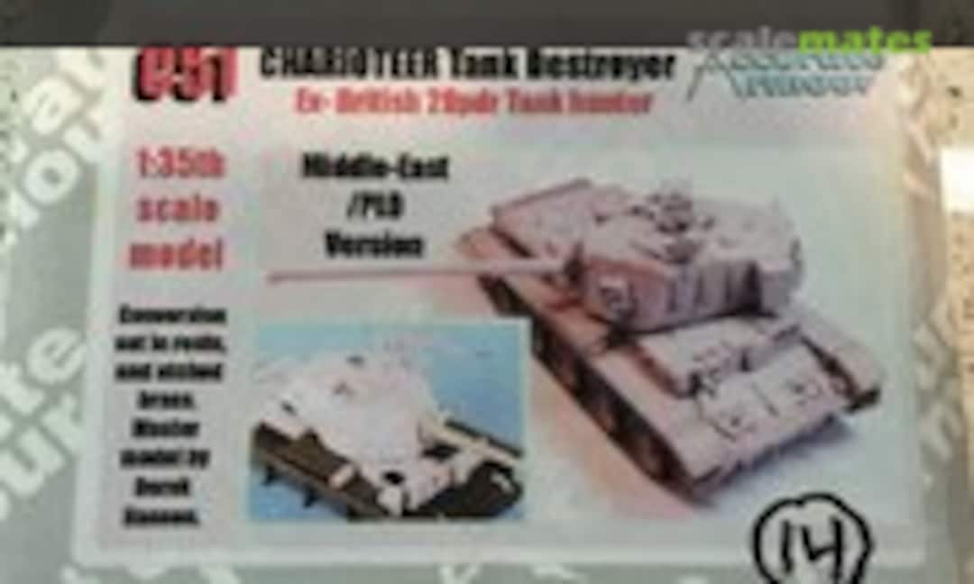 1:35 Charioteer Tank Destroyer (Accurate Armour C51)