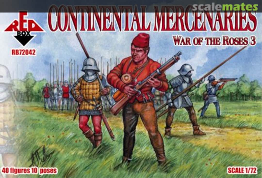 Boxart Continental Mercenaries RB72042 Red Box