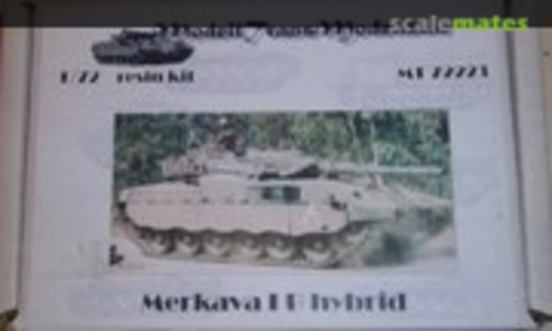 1:72 Merkava IB Hybrid (Modell Trans Modellbau MT72223)