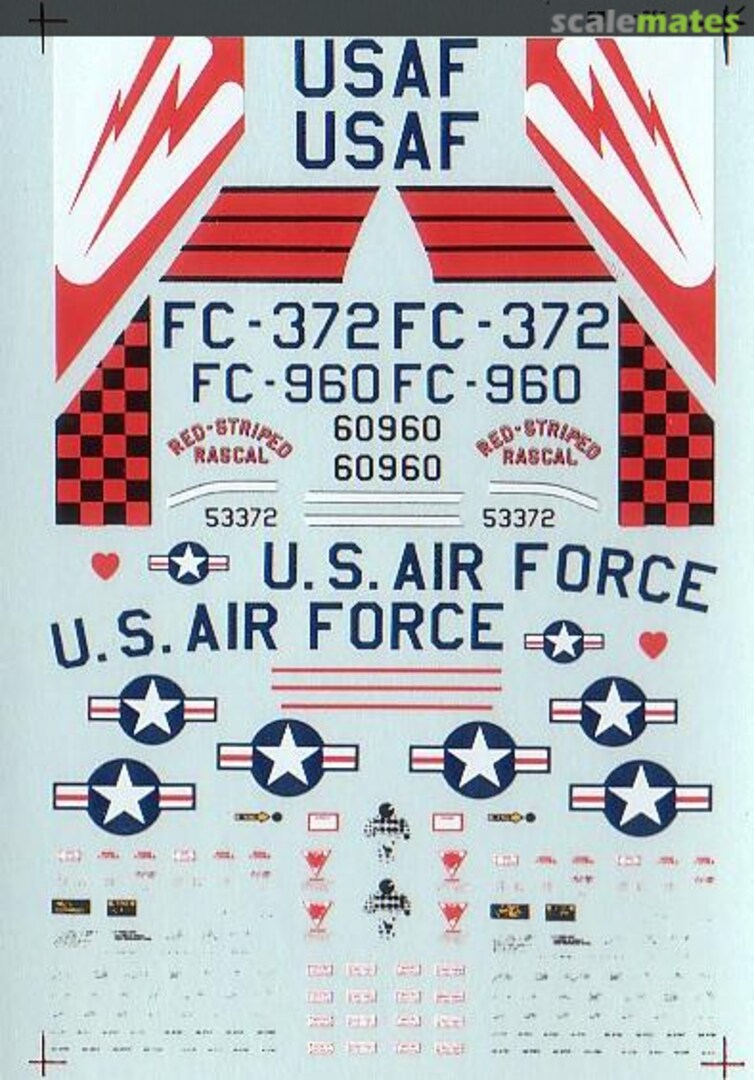 Boxart F-102, 4th & 327 FIS 14-266 Microscale
