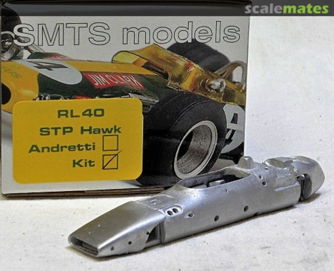 Boxart Brawner Hawk-Ford "STP" RL40 Scale Model Technical Service