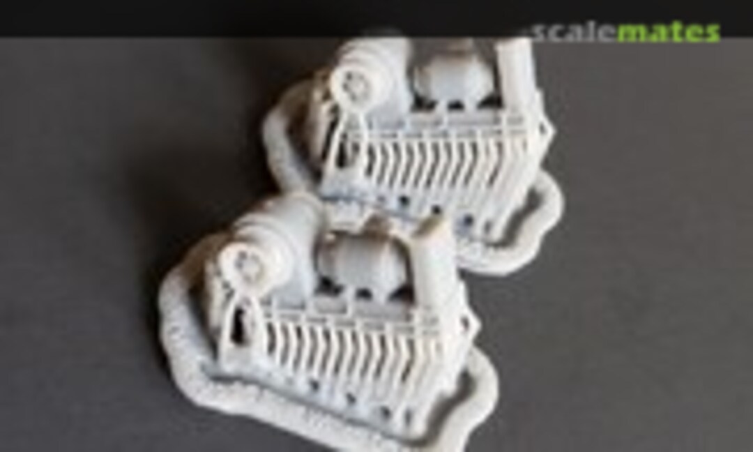 1:96 Boat Winches for 26' Whale Boats, US Navy (Model Monkey 96- Boat Winches) 96- Boat Winches