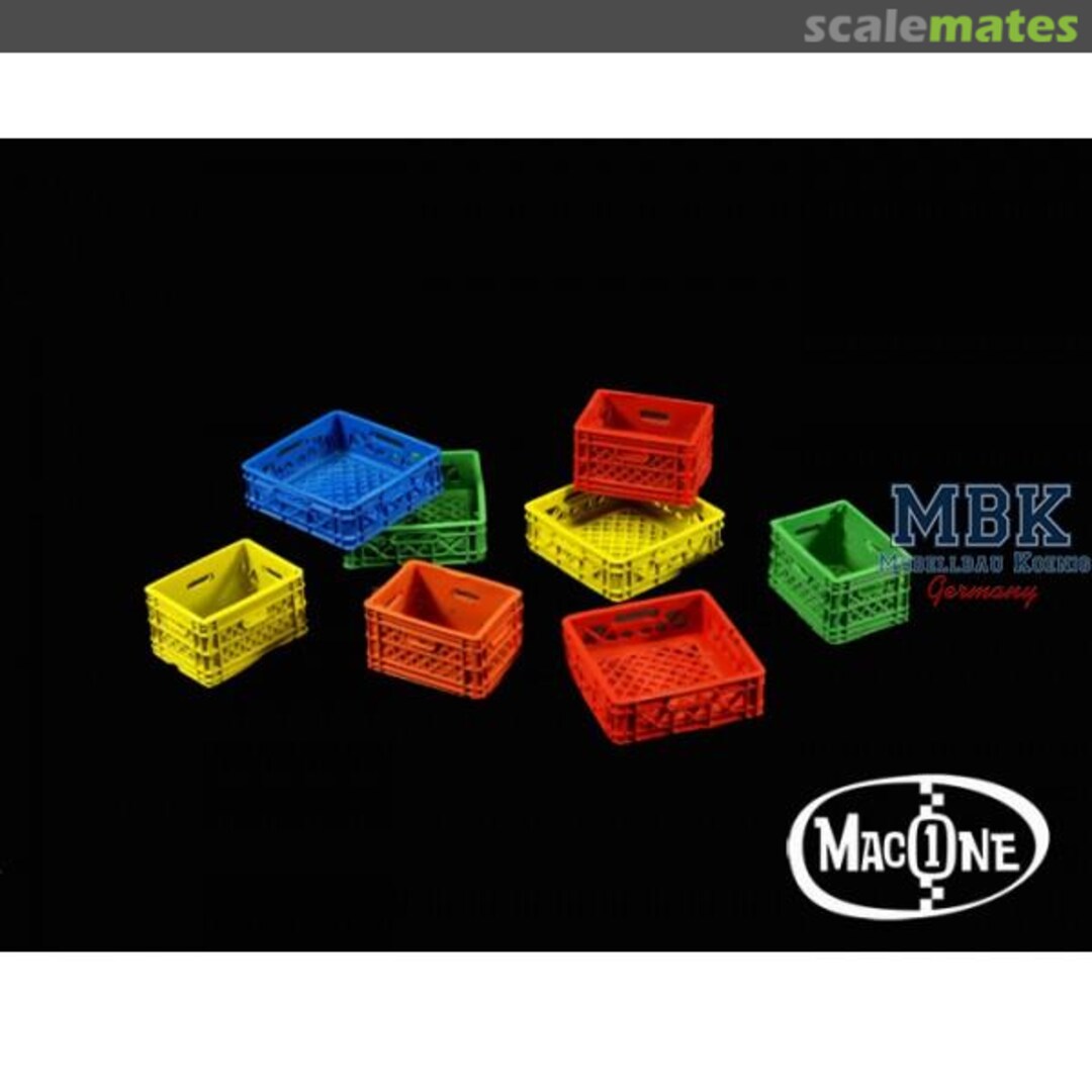 Boxart Plastic Crates MAC35132 MacOne Models Boxart Plastic Crates MAC35132 MacOne Models