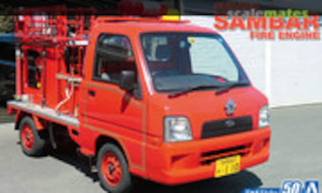 1:24 Subaru TT2 Sambar Fire Engine '08 (Aoshima 051429)