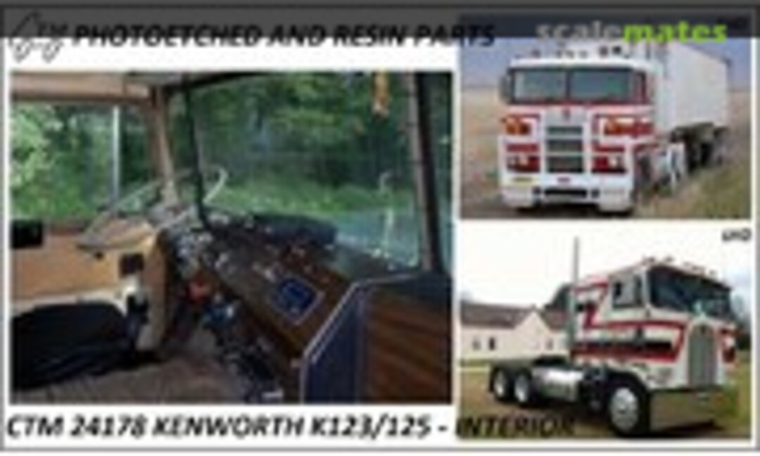 1:25 Kenworth K123/125 Interior (Czech Truck Model CTM 24178) CTM 24178