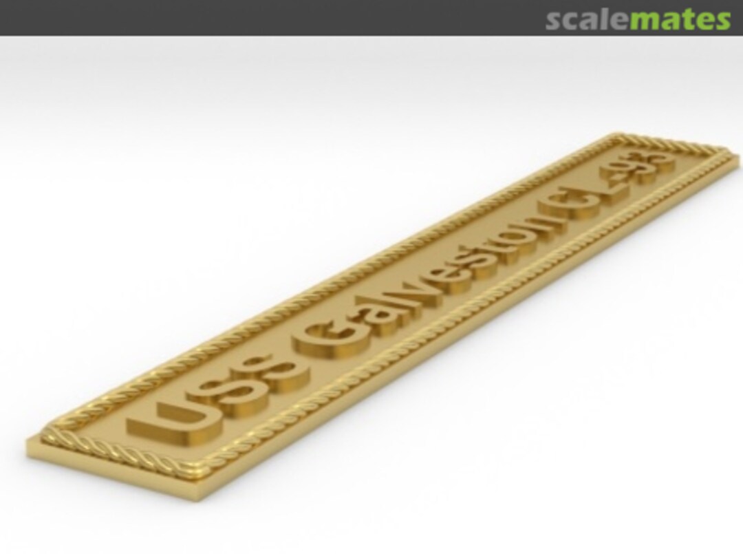 Boxart USS Galveston CL-93 np-CL093-1 Model Monkey