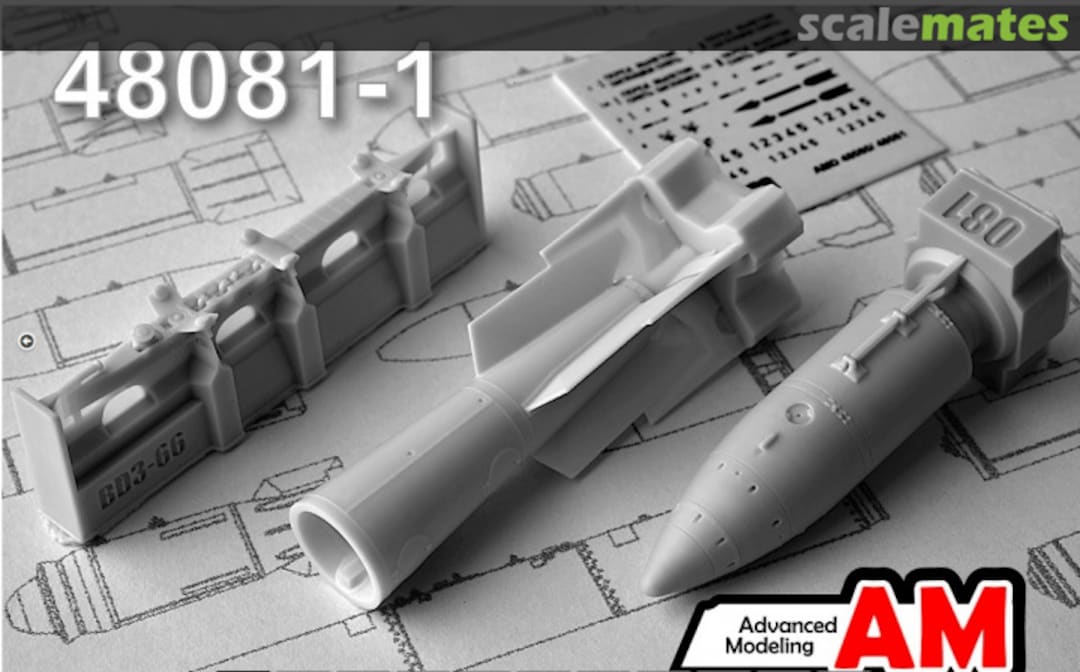 Boxart RN-28 Soviet nuclear bomb with BD3-66-21N AMC 48081-1 Advanced Modeling